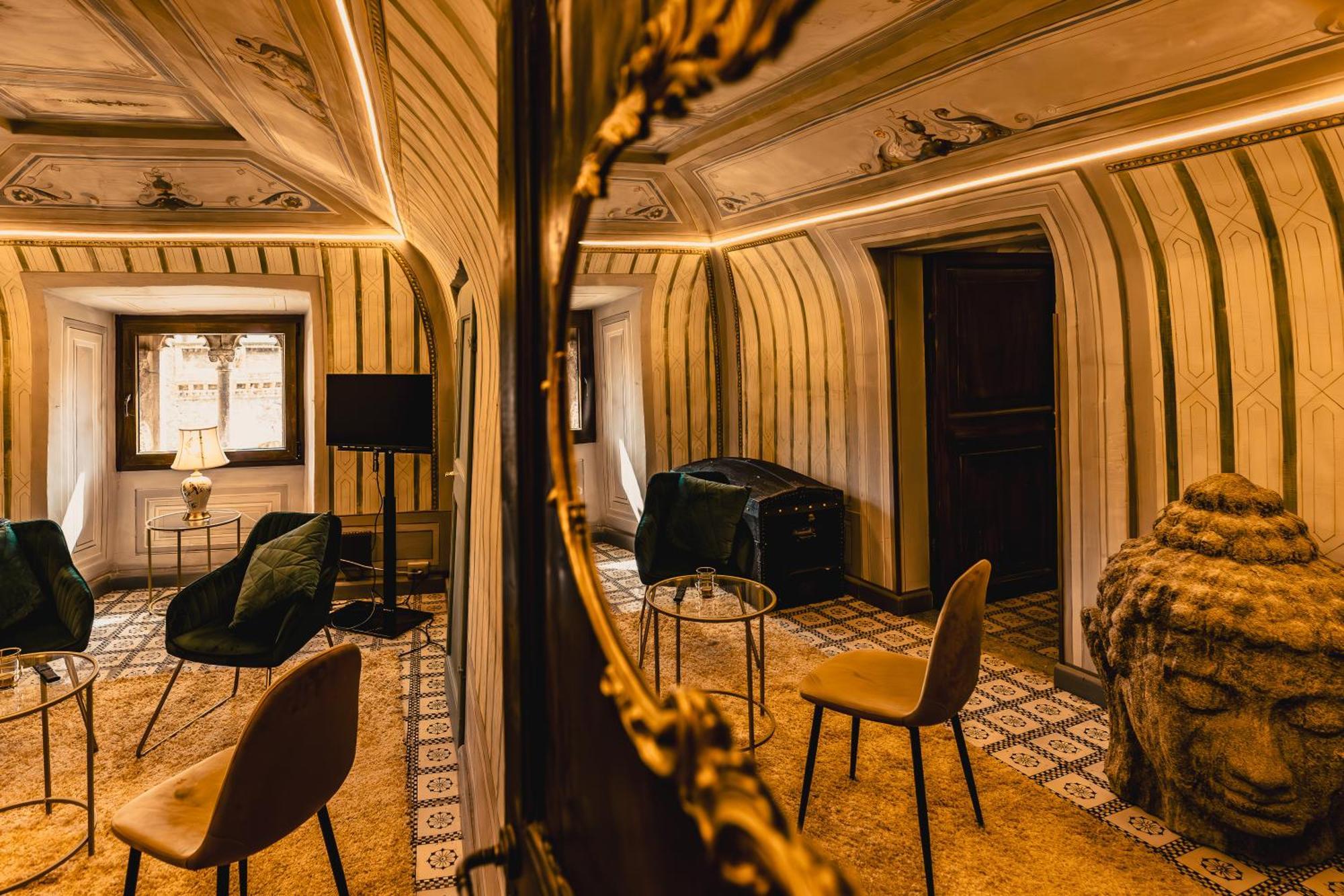 Hotel Castello Brancaccio San Gregorio da Sassola Esterno foto