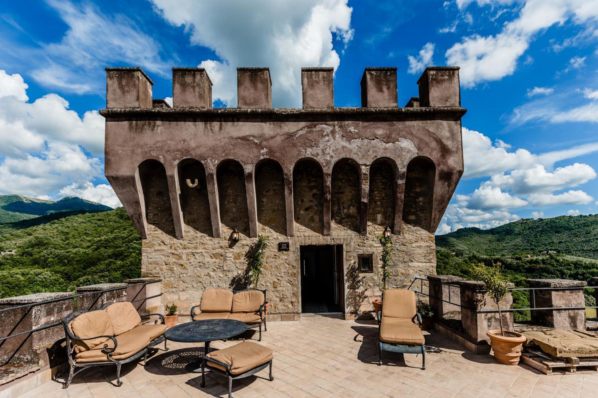 Hotel Castello Brancaccio San Gregorio da Sassola Esterno foto