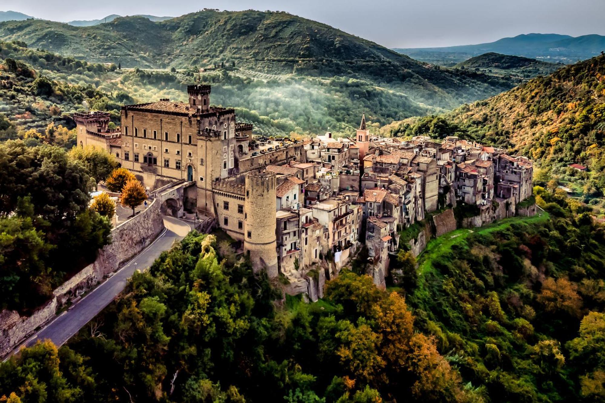 Hotel Castello Brancaccio San Gregorio da Sassola Esterno foto